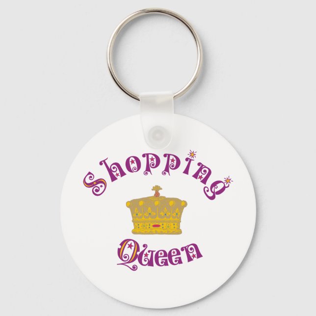 shopping Queen Schlüsselanhänger (Vorderseite)