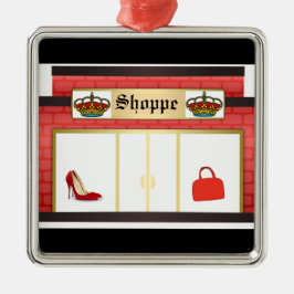 Shopping Themed London Ornament