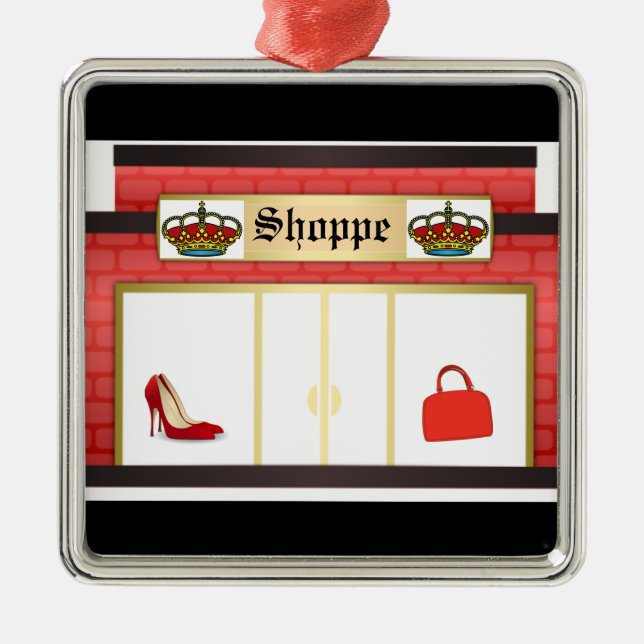 Shopping Themed London Ornament (Vorne)