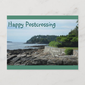 Shore Path Postcrossing Postcard Postkarte