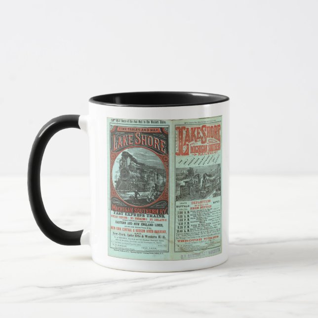 Shore-See und Michigan-So-Bahn Tasse (Links)