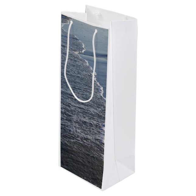 Shoreline Beauty Geschenktüte Für Weinflaschen (Vorderseite Schrägansicht)