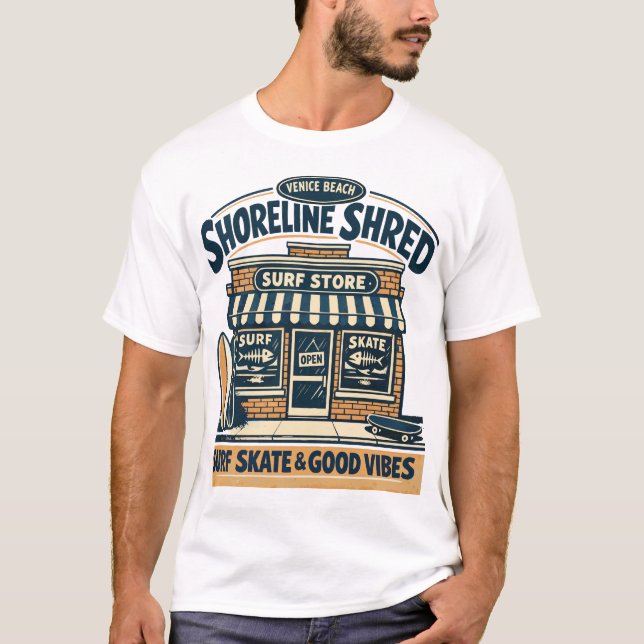 Shoreline Shred T-Shirt (Vorderseite)