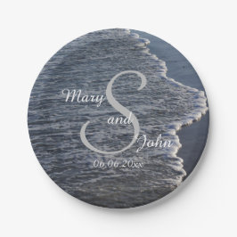 Shoreline Wedding Pappteller