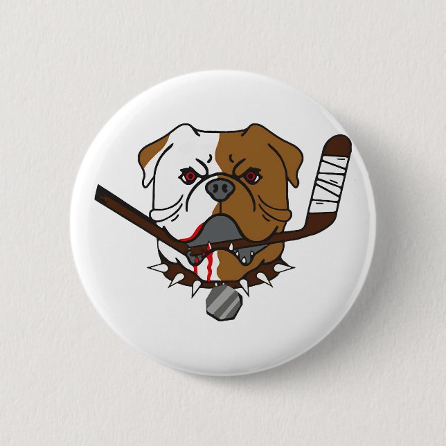 SHORESY Sudbury Bulldogs Button (Vorderseite)