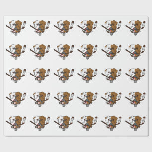 SHORESY Sudbury Bulldogs Geschenkpapier
