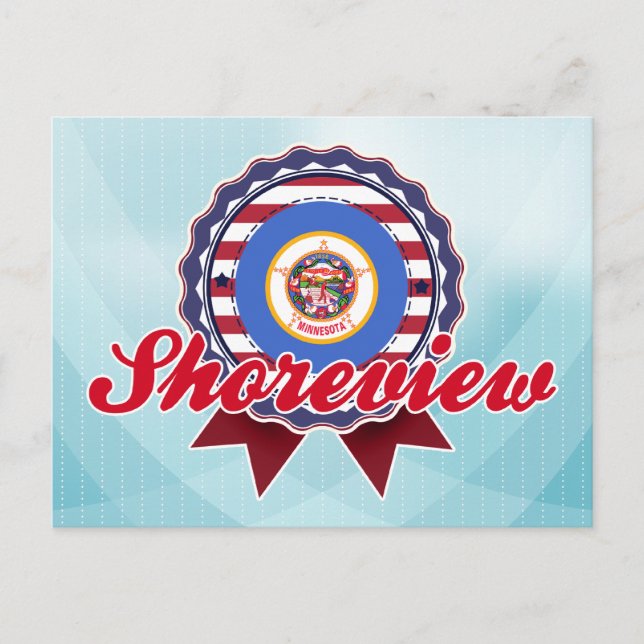 Shoreview, MN Postkarte (Vorderseite)