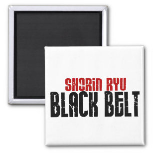Shorin Ryu Black Belt Karate Magnet