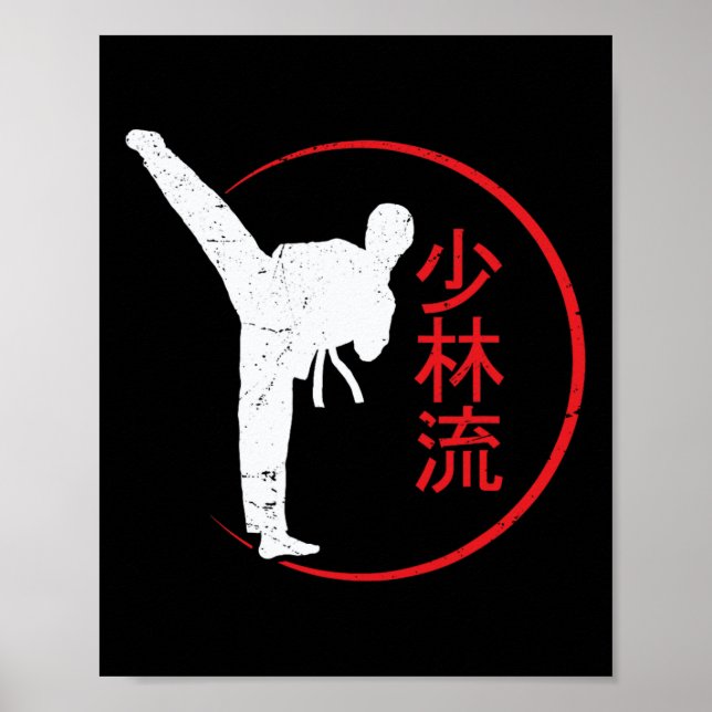 Shorin Ryu Karate Beste Kampfkunst seit 1933 2 Poster (Vorne)