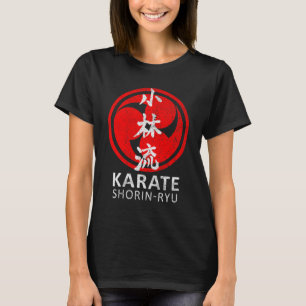 Shorin Ryu Karate Symbol Kanji Japan Martial Art T-Shirt