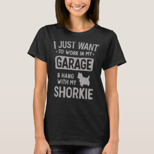 Shorkie Vater Garage Men Hang with T-Shirt