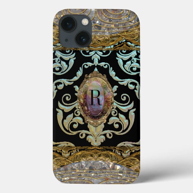 Shorrelyne Monogram-Schutzmaske Case-Mate iPhone Hülle (Rückseite)
