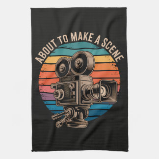 short film writer movie maker geschirrtuch