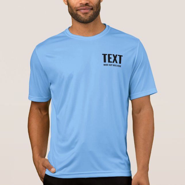 Short Sleeve Acwear Sport Tek Mens Mitbewerber T-Shirt (Vorderseite)