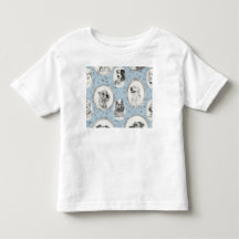 Short Sleeve T - Shirt mit Dog Graphic