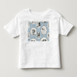 Short Sleeve T - Shirt mit Dog Graphic