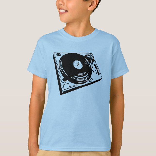short_Turntable T-Shirt (Vorderseite)