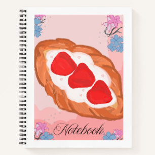 Shortcake-Croissant-Notizbücher  Notizbuch