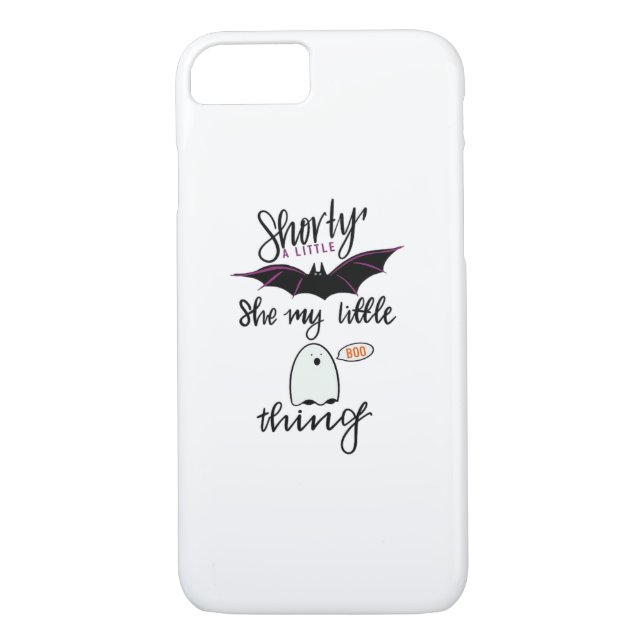 Shorty Batty Funny Retro Case-Mate iPhone Hülle (Rückseite)