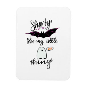 Shorty Batty Funny Retro Magnet