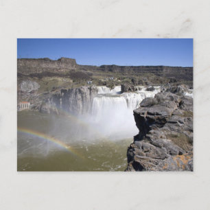 Shoshone Falls am Snake River in Twin Falls, Postkarte