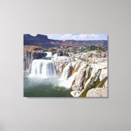 Shoshone Falls on Snake River, Idaho Leinwanddruck