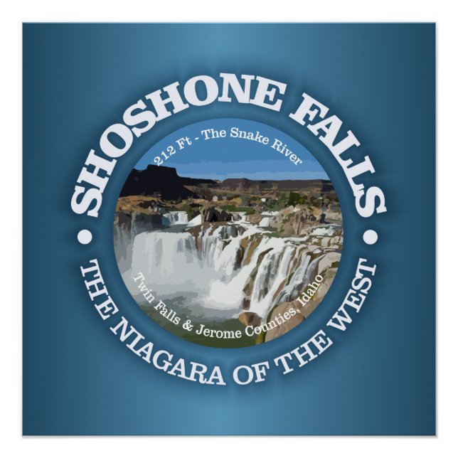 Shoshone Falls Poster (Vorderseite)