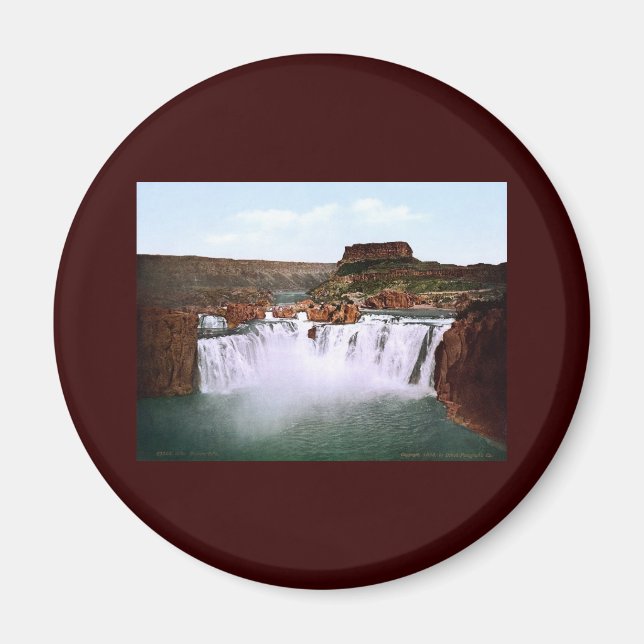 Shoshone Falls Snake River Idaho Magnet (Vorne)