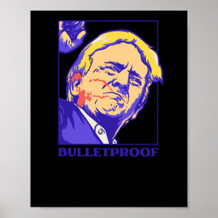 Shot - Bulletproof Ultra Maga 2024 Wir Menschen 1 Poster