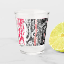 Shot Glass – Abstract Land Schnapsglas