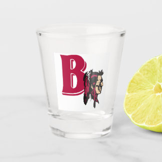 Shot Glass: Bethel Braves (00104) Schnapsglas