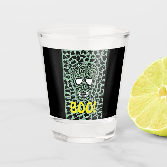 Shot Glass Halloween Style. Schnapsglas (Vorderseite)