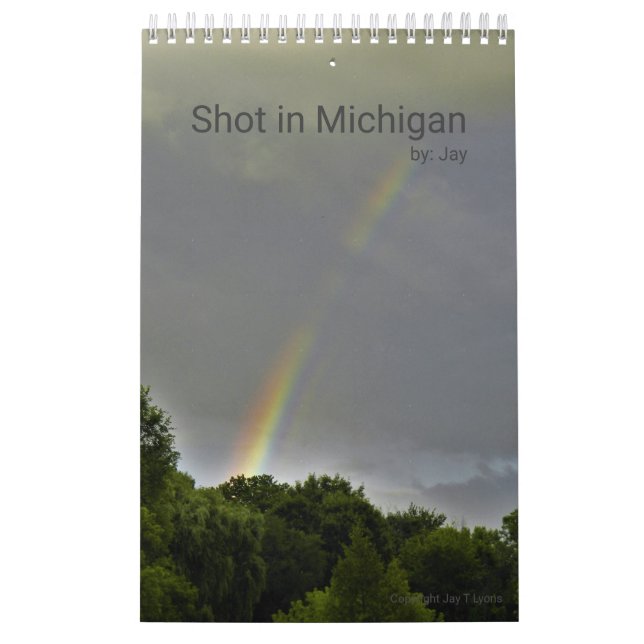 Shot in Michigan Calendar Kalender (Titelbild)