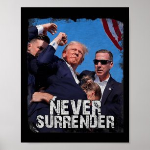 Shot Shirt 2024 Kundgebung - Verzicht Poster