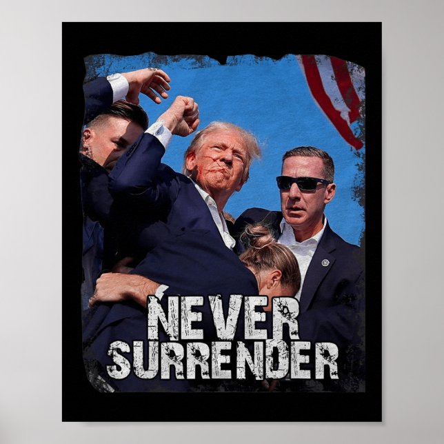 Shot Shirt 2024 Kundgebung - Verzicht Poster (Vorne)