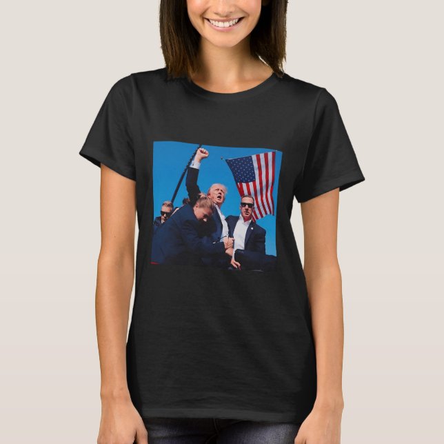 Shot Shirt Trump Shooting Shirt Trump 2024 (Vorderseite)