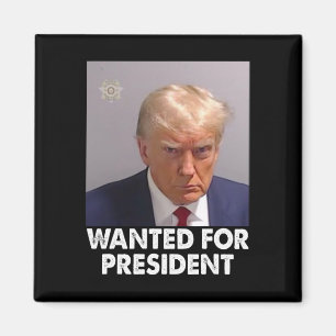 Shot Trump Funny Gewollt für Präsident 2024 Magnet