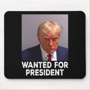 Shot Trump Wollte für Präsident 2024 Mousepad