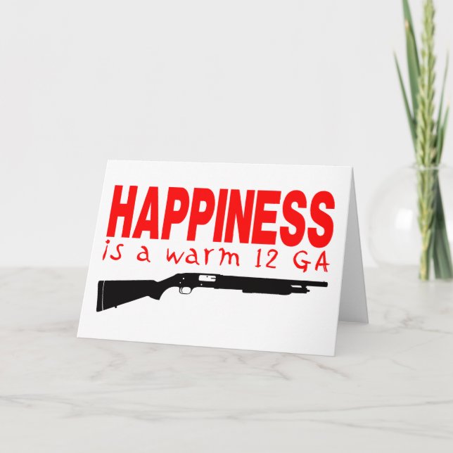 SHOTGUN SHOOOOING KARTE (Vorderseite)