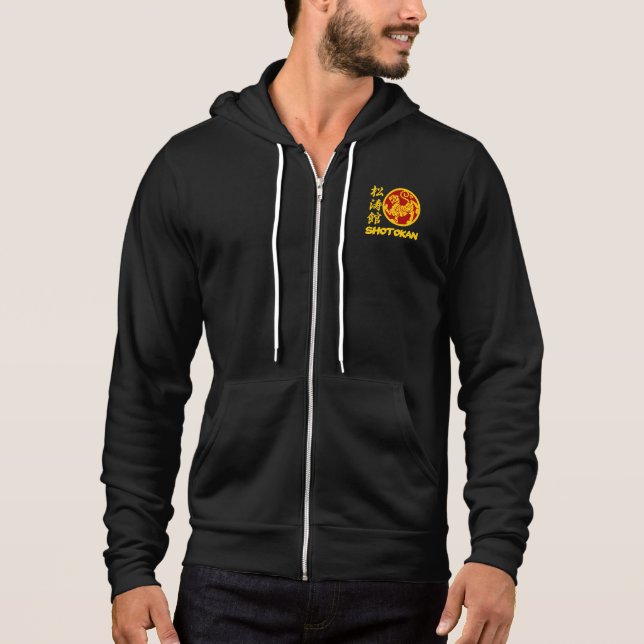 Shotokan geben Jacket Hoodie (Vorderseite)