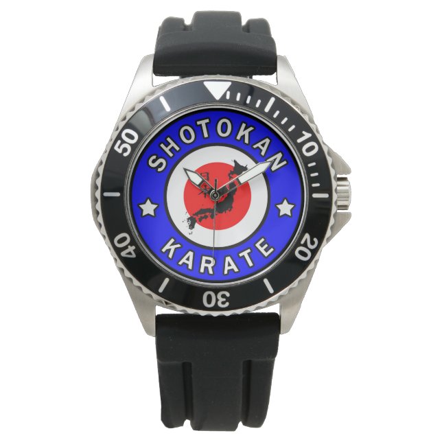 Shotokan Karate Armbanduhr (Vorderseite)