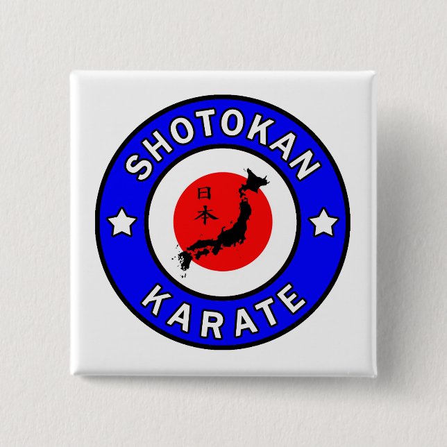 Shotokan Karate Button (Vorderseite)