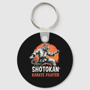Shotokan Karate Fighter Martial Arts Tiger Funny K Schlüsselanhänger
