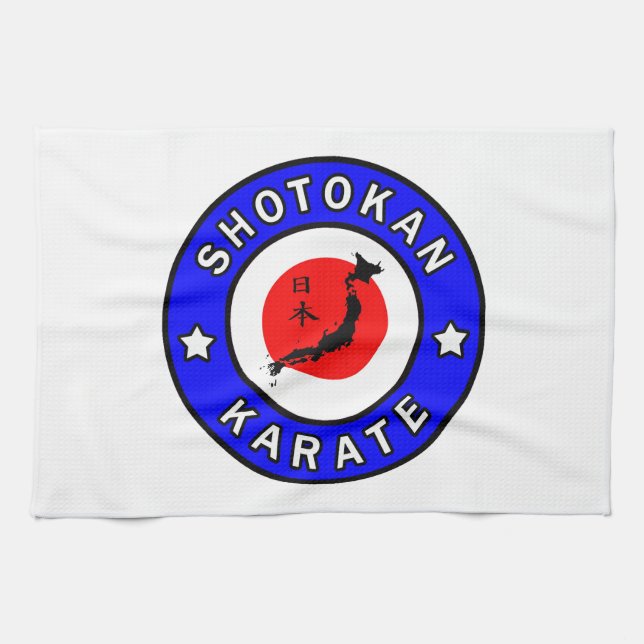 Shotokan Karate Geschirrtuch (Horizontal)