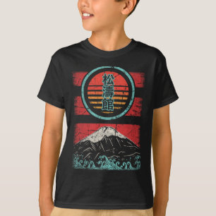 Shotokan Karate Kanji Retro 80er Style T-Shirt