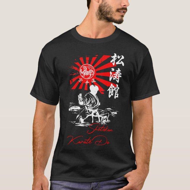 Shotokan Karate Tekki Stance Budo Fashion T - Shir T-Shirt (Vorderseite)