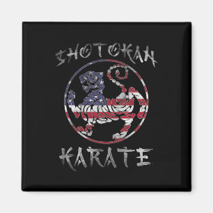 Shotokan Karate Tiger Symbol Usa Squad Kampfkunst Magnet