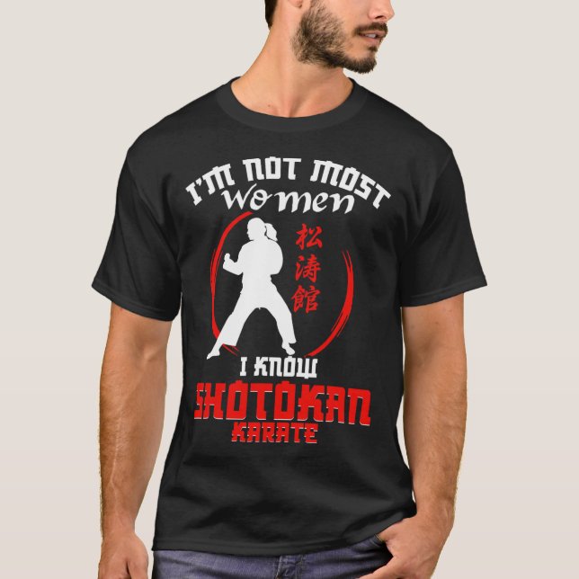 Shotokan Tiger Frau Girl Lady Practicioner Shotok T-Shirt (Vorderseite)