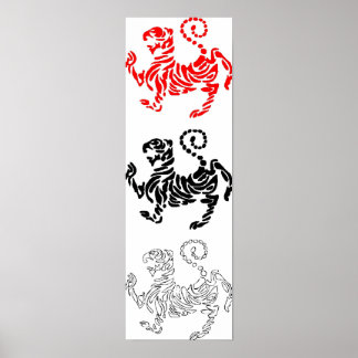 Shotokan Tiger Poster