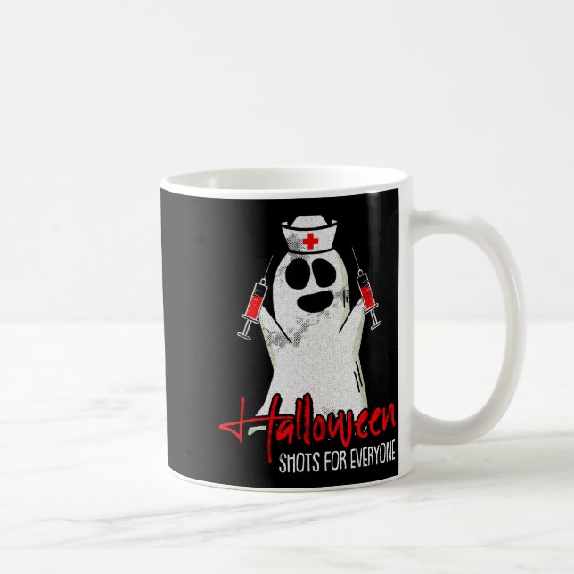 Shots For Everyone Lazy Halloween Costume Funny Gh Kaffeetasse (Rechts)